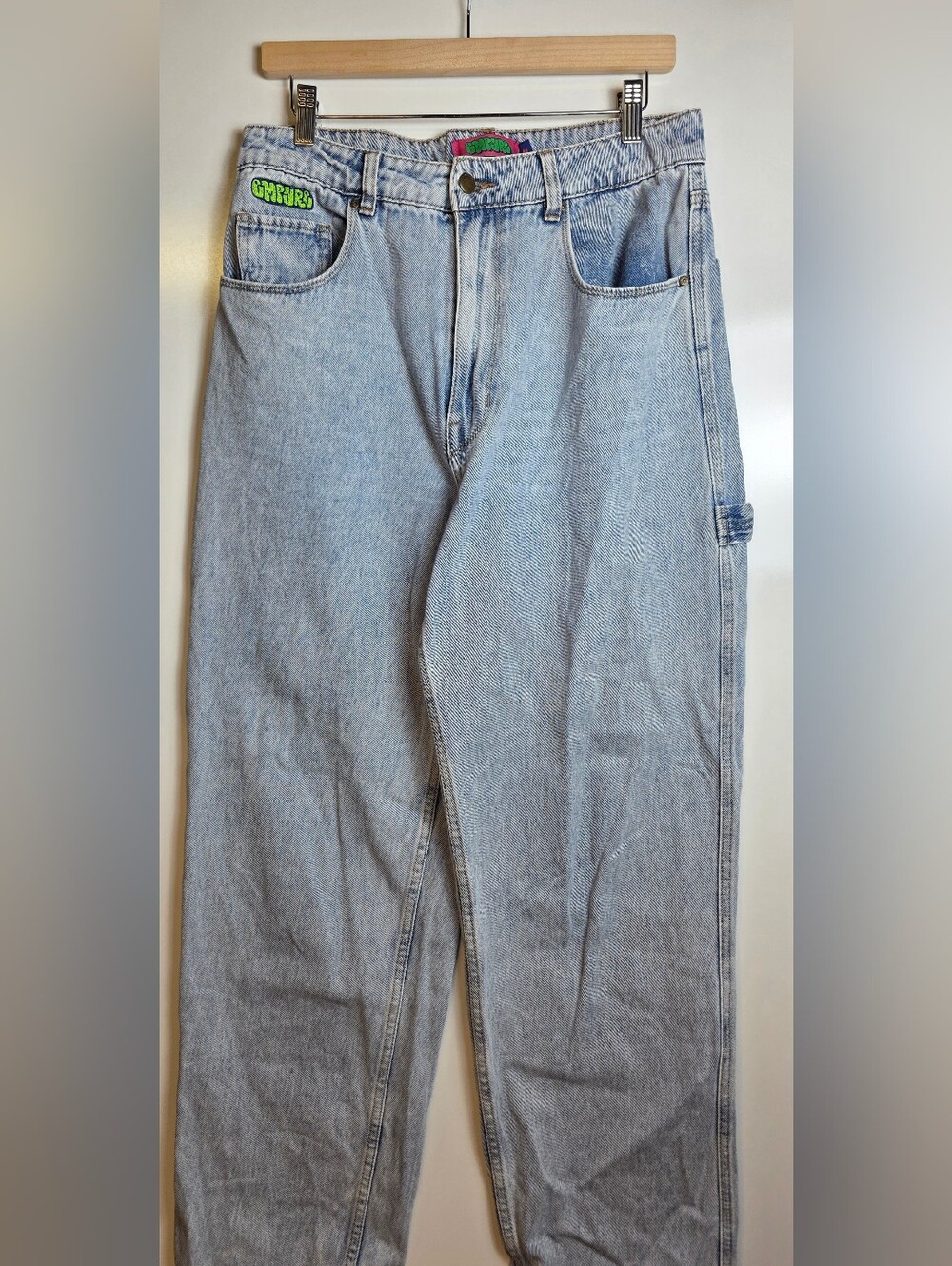 Empyre Light Wash Carpenter Jeans Size 11 | Y2K Skate Style Denim Grunge - Picture 2 of 8
